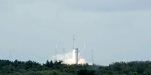 Lanzamiento de la misión Hera el 7 de octubre de 2024 desde Cabo Cañaveral (EE UU). / ESA