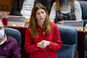 La diputada de Más Madrid, Loreto Arenillas Gómez/ Foto: A. Pérez Meca - Europa Press