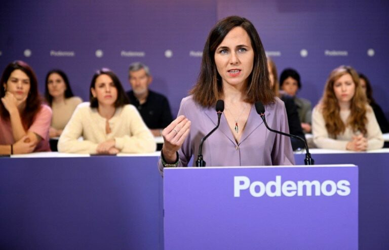 La secretaria general de Podemos y diputada en el Congreso, Ione Belarra. (Foto: Podemos)