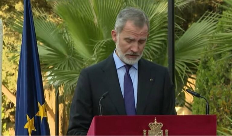 Discurso del Rey Felipe VI ante la colectividad española en Jordania, el 5 de octubre de 2024 - EUROPA PRESS