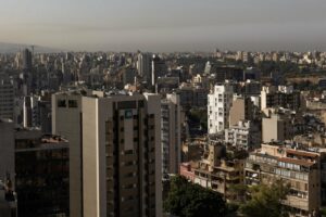 Una vista aérea de la capital libanesa, Beirut - Daniel Carde / Zuma Press / ContactoPhoto