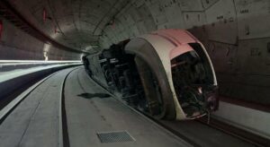 Interrumpida la circulación de trenes en el túnel de AVE que une las estaciones de Atocha y Chamartín. - X