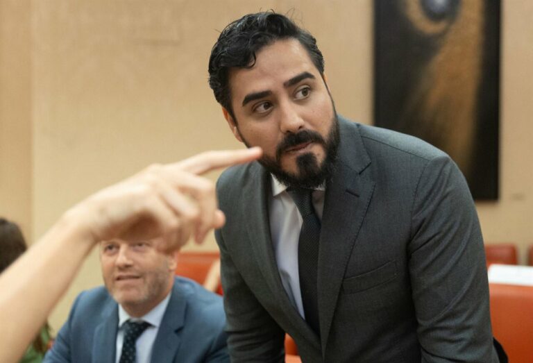 El eurodiputado electo Luis 'Alvise' Pérez Fernández, líder de la agrupación Se Acabó la Fiesta / Foto: Eduardo Parra - Europa Press