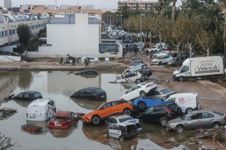 Zona de Alfafar después de la DANA / Foto: Rober Solsona - Europa Press