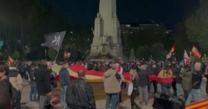 El PSOE condena que las calles de Madrid sean escenario de "gritos fascistas y saludos nazis de nuevo" / Foto: Europa Press