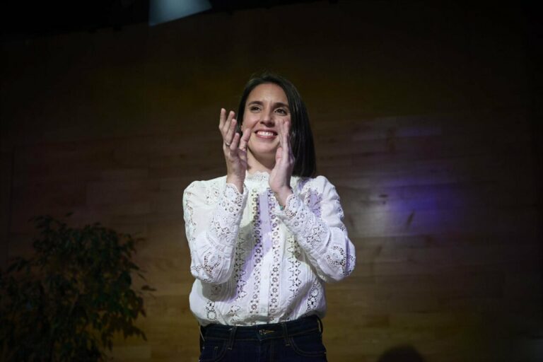 La exministra de igualdad y eurodiputada de Podemos, Irene Montero. / Foto: Jesús Hellín - Europa Press