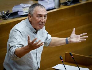 El portavoz de Compromís en Les Corts Valencianes, Joan Baldoví. (Foto: José Cuéllar/Corts Valencianes)