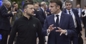 Volodimir Zelenski y Emmanuel Macron - Europa Press/Contacto/Ukraine Presidency/Ukrainian
