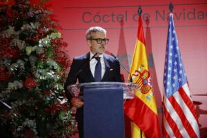 El presidente de AmChamSpain, Jaime Malet, durante el evento de 107 aniversario de la institución / Foto: AmChamSpain