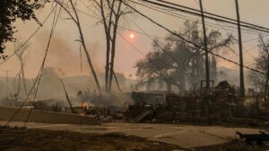 Incendio en Los Ángeles (California) / Foto: Europa Press - Contacto - Amy Katz