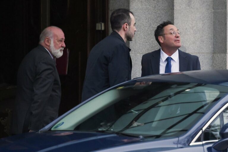 El fiscal general del Estado, Álvaro García Ortiz, a su llegada al Tribunal Supremo (Foto: Gustavo Valiente - Europa Press)