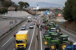 Protestas de hace un año (Foto: David Zorrakino - Europa Press)