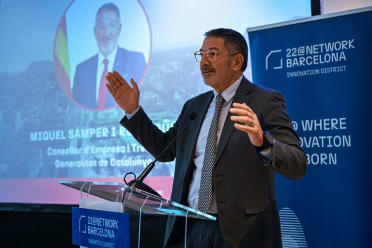El conseller de Empresa y Trabajo de la Generalitat, Miquel Sàmper (Foto: Europa Press)