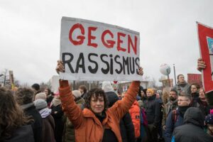 Manifestación antifascista en Berlín (Foto: Europa Press - Contacto - Michael Kuenne)