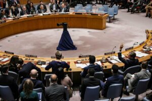 Votación en el Consejo de Seguridad de la ONU de una resolución sobre la invasión rusa de Ucrania (Foto: Europa Press - Contacto - Bianca Otero)