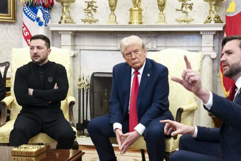 Volodimir Zelensky y Donald Trump (Foto: Europa Press/Contacto/Jim LoScalzo - Pool via CNP)