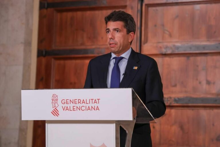El presidente de la Comunidad Valenciana, Carlos Mazón (Foto: Generalitat)