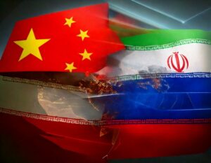 Banderas de China, Rusia e Irán