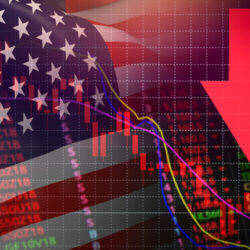 Caídas en Wall Street