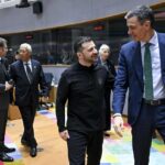 Presidente de Ucrania, Volodimir Zelenski, y el presidente del Gobierno, Pedro Sánchez (Foto: Sierakowski Frederic)