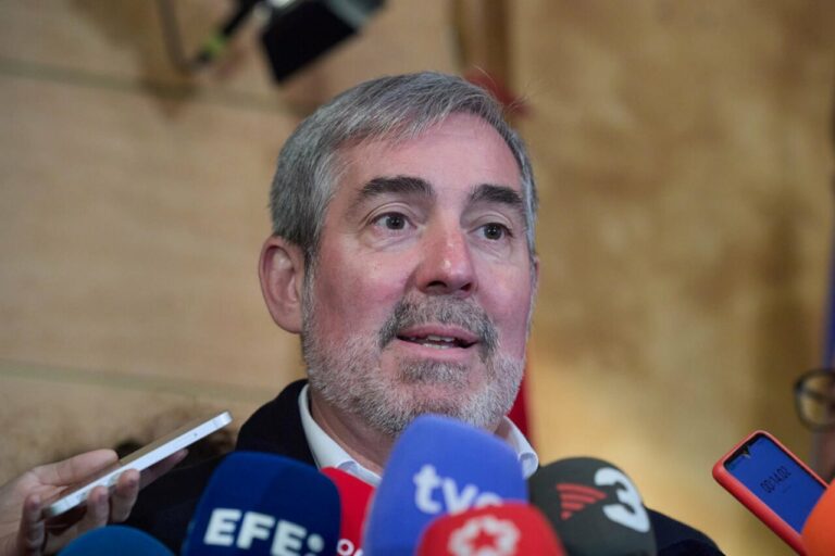El presidente de Canarias, Fernando Clavijo (Foto: Jesús Hellín - Europa Press)