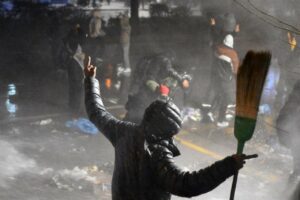 Protestas contra la detención de Ekrem Imamoglu (Foto: Europa Press/Contacto/Depo Photos)