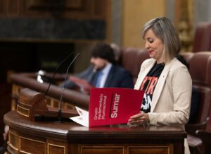 La portavoz de Sumar en el Congreso, Verónica Martínez Barbero (Foto: Europa Press - Eduardo Parra)