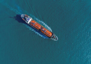 Barco de transporte de Gas Natural Licuado
