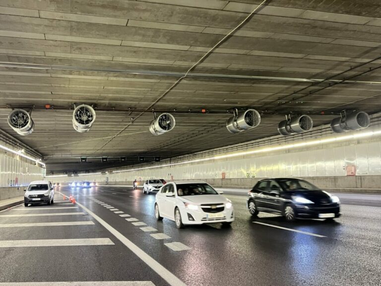 Imagen de los túneles de la M-30. (Foto: Ayuntamiento de Madrid)