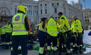 Fallece un corredor en el Madrid Medio Maratón 2025 (Foto: Emergencias Madrid)