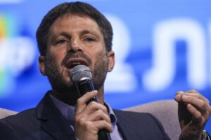 El ministro de Finanzas de Israel, Bezalel Smotrich (Foto: Ilia Yefimovich/dpa)