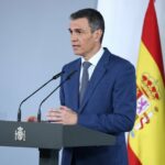 El presidente del Gobierno, Pedro Sánchez, tras la reunión extraordinaria del Consejo de Seguridad Nacional. (Foto: Pool Moncloa / Fernando Calvo)