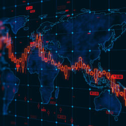 Caída de los mercados financieros