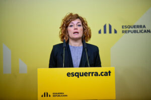 La secretaria general de Esquerra Republicana, Elisenda Alamany, en una imagen de archivo. (Foto: ERC/Marc Puig)