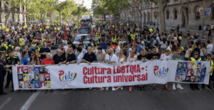 Cabecera de la marcha (Foto: Lorena Sopena - Europa Press)