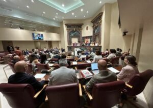 Imagen del pleno de la Asamblea de Murcia durante el debate de presupuestos Foto Asamblea de Murcia