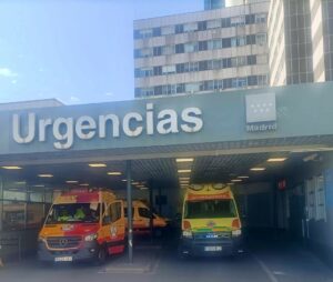 Urgencias del hospital La Paz. (Foto: CSIT Unión Profesional)