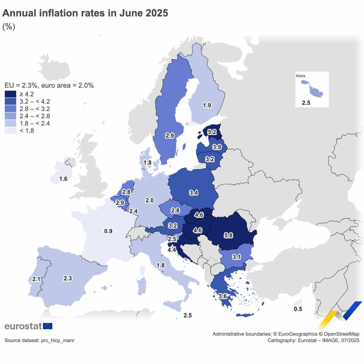 inflación eurostat 2