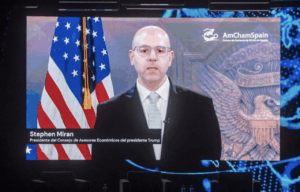 El presidente del Consejo de Asesores Económicos de Estados Unidos, Stephen Miran (Foto: Alberto Ortega - Europa Press)
