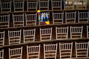 Una fotografía del senador colombiano Miguel Uribe - Europa Press/Contacto/Sebastian Barros