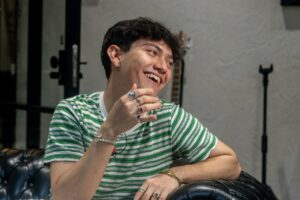 El cantante austriaco ganador del Festival de Eurovisión 2025, Johannes Pietsch, conocido artísticamente como JJ, durante una entrevista para Europa Press. - Ricardo Rubio - Europa Press
