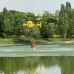 imagen de helicópteros en labores de extinción de incendios Foto 112 Comunidad de Madrid