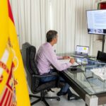 Pedro Sánchez preside la reunión del CECOD (Comité Estatal de Coordinación y Dirección del Plan Estatal de Emergencias). (Foto: Pool Moncloa)