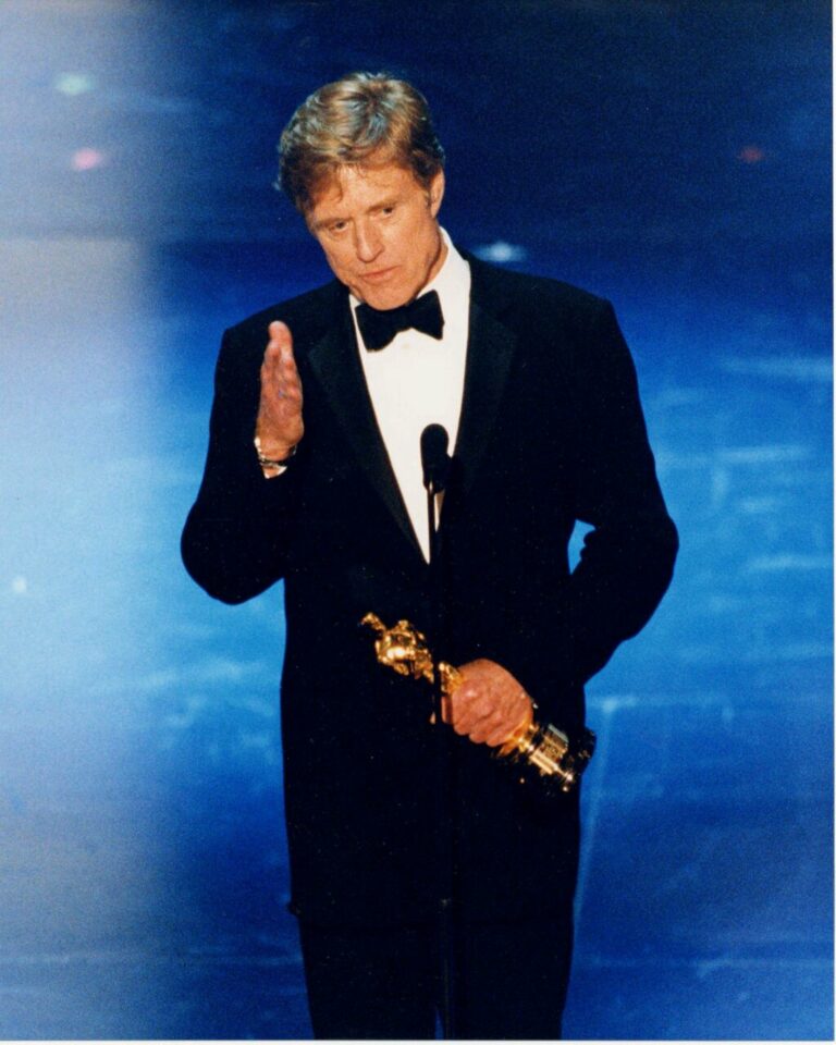 Imagen de archivo de Robert Redford en una gala de los Oscars. (Foto: Oscars)