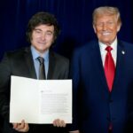 El presidente de Argentina, Javier Milei, y el presidente de Estados Unidos, Donald Trump, en una imagen de archivo. (Foto: Presidencia de Argentina / Europa Press)