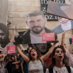 Manifestación por los rehenes en Jerusalén (Foto: Europa Press/Contacto/Nir Alon)