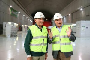 Ignacio Galán, presidente de Iberdrola, y Nicolai Tangen, CEO de Norges Bank. (Foto: Iberdrola)