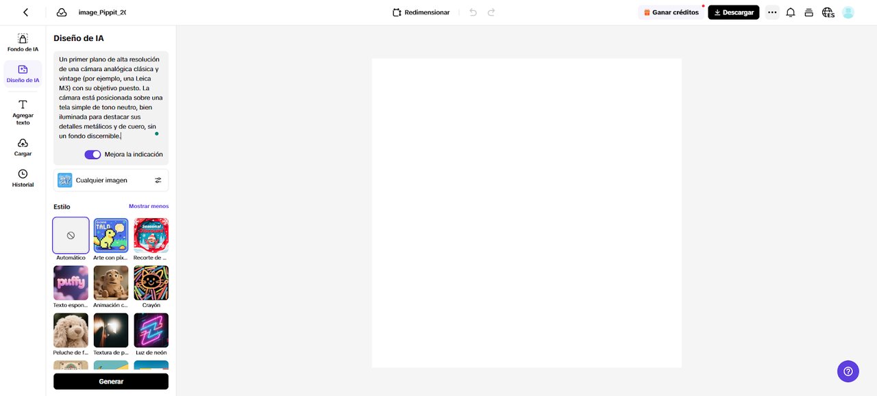 Interfaz de un editor de video gratuito para eliminar fondos en grabaciones aéreas