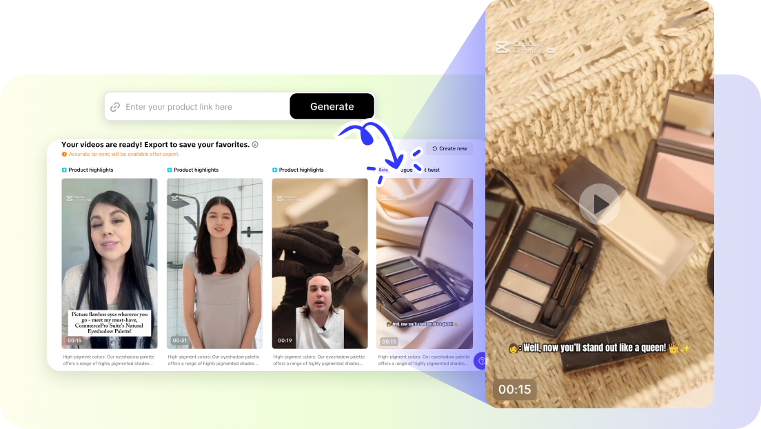 Interfaz de un editor de video gratuito para eliminar fondos en grabaciones aéreas.