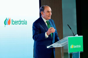 El presidente de Iberdrola, Ignacio Galán, en la presentación de los resultados de la compañía . (Foto: Iberdrola) presentando resultados financieros de Iberdrola